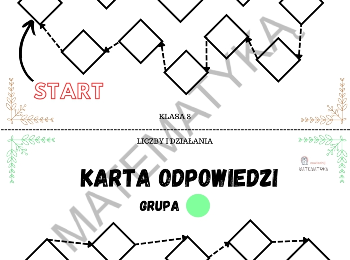 Stacje zadaniowe – liczby i działania