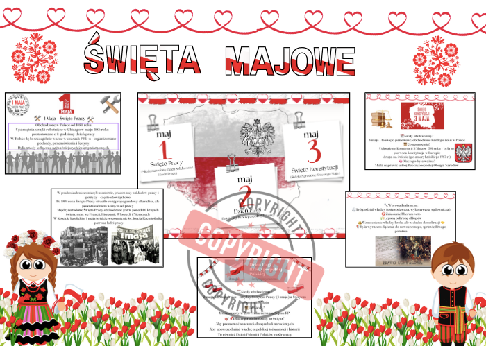 🇵🇱 MEGA PAKA: Gazetka edukacyjna „Majowe Święta” – pakiet na 1, 2 i 3 maja! 🇵🇱