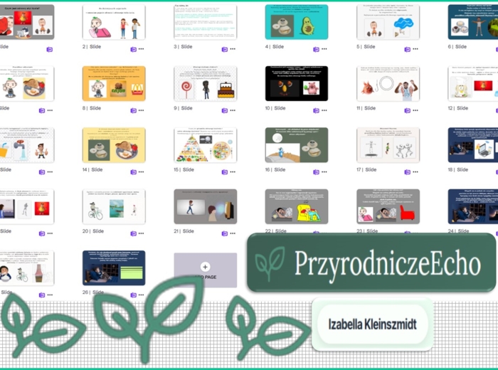 Prezentacja multimedialna w genial.ly „Czym jest zdrowy styl życia?”. Edukacja zdrowotna. Klasa 4. Dział „Moje zdrowie fizyczne”.