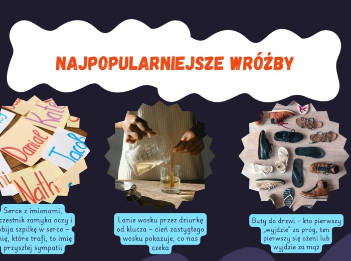 Andrzejki, Prezentacja, gazetka, scenariusz