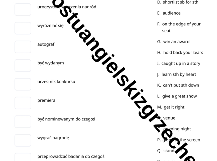 Repetytorium – Podręcznik do szkół ponadpodstawowych (Macmillan) – Unit 9 – testy