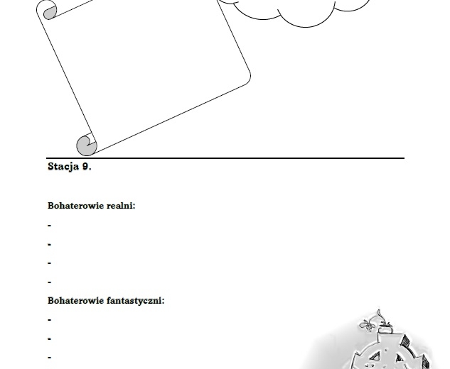 Stacje zadaniowe "Dziady, część II"