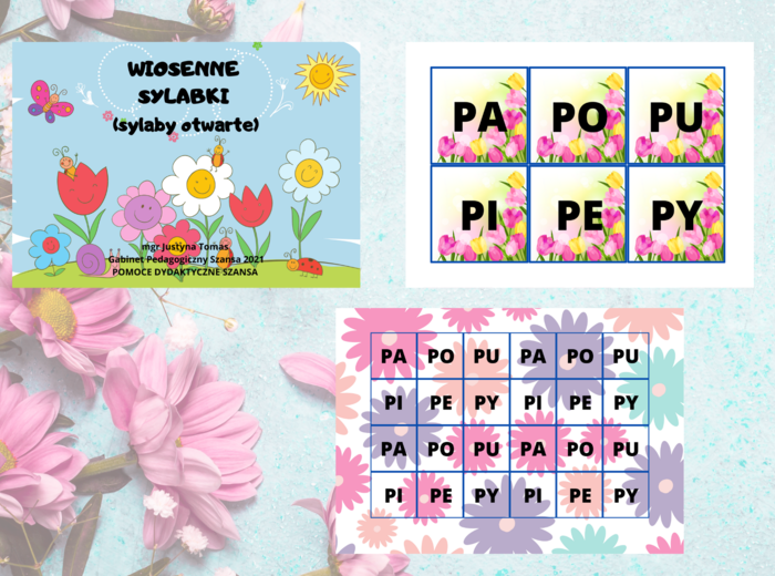 WIOSENNE SYLABY - Sylaby otwarte