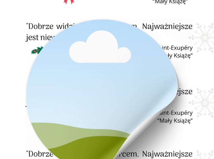 Zakładka do książki z cytatem - prezent dla ucznia