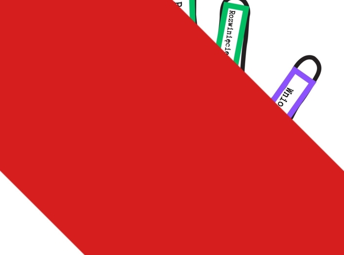 Rozprawka! Schemat budowy rozwinięcia PDF do druku lub prezentacja! E8!