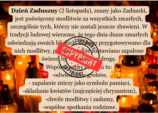 Pakiet gazetek na Święto Zmarłych| 3 plakaty 6 x A4| Idealny zestaw dla młodszych i starszych klas| 60 stron gotowych do druku