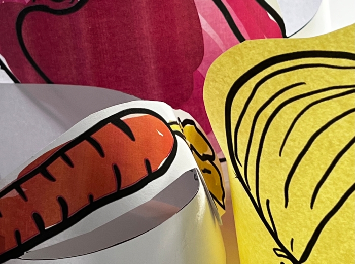 Opaski - Warzywa- „Na straganie” - 15 warzyw