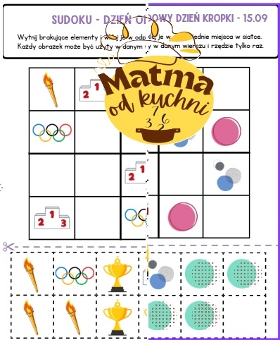 Sudoku obrazkowe - święta tradycyjne i nietypowe.
