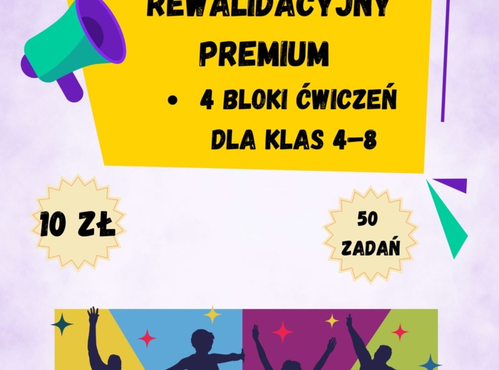 Pakiet rewalidacyjny Premium dla klas 4-8