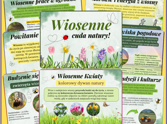 WIOSENNE CUDA NATURY