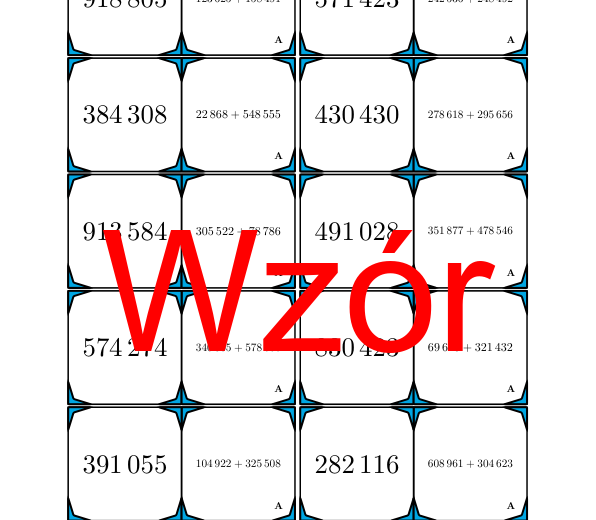 Domino - Dodawanie do miliona | matematyka