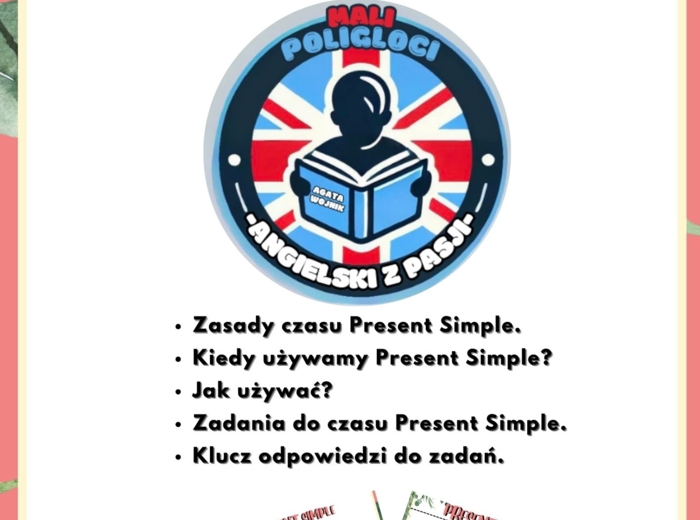 Pakiet Nauki Present Simple: Notatki, Ćwiczenia i Klucz Odpowiedzi