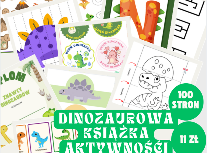 Dzień Dinozaura - książka aktywności