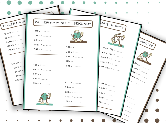 Zamiana jednostek czasu (godziny, minuty, sekundy)