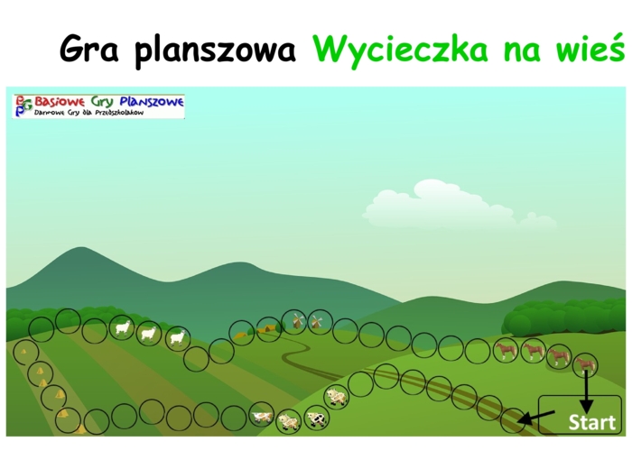 Wycieczka na wieś – Gra planszowa