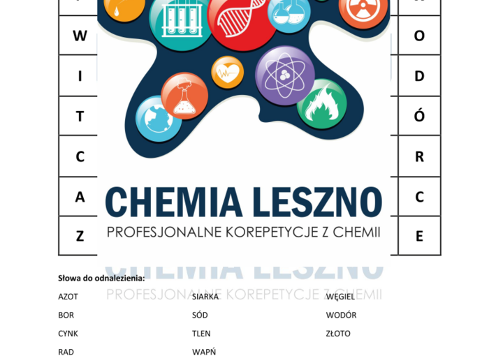 Wykreślanki chemiczne
