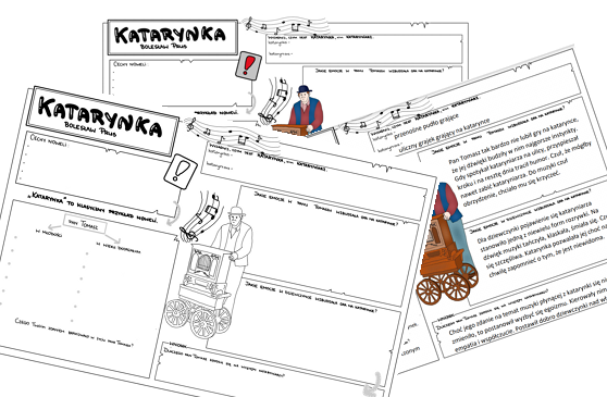 "Katarynka" - 1 karta (pusta i uzupełniona)