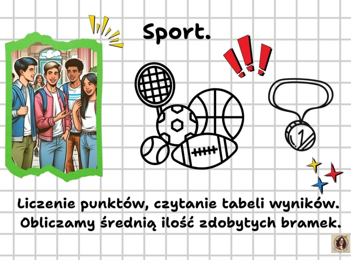 Gazetka "Matematyka w akcji".