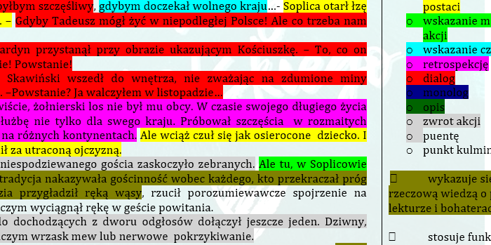 OPOWIADANIE TWÓRCZE W KLASIE SIÓDMEJ I ÓSMEJ- PRZEZ OBSERWACJĘ DO TWORZENIA