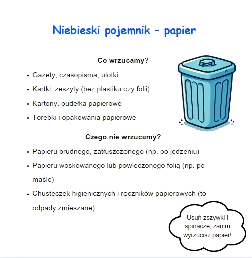 Krótka książeczka o recyklingu. Utrwalenie wiedzy o segregacji.
