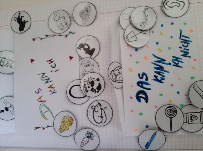 Mein Wörterbuch - cz.II. - SŁOIK SŁÓWEK - Gra do nauki i utrwalenia słówek klasy 1-4 z języka niemieckiego. Wklejka do zeszytu.