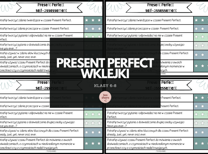 Present Perfect wklejki