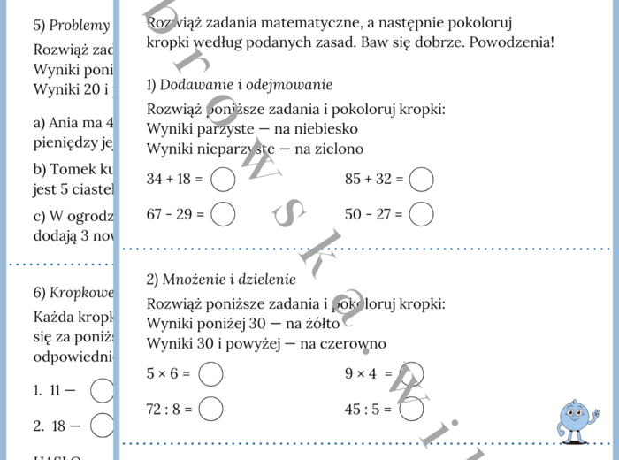 Dzień Kropki - matematyczne wyzwanie