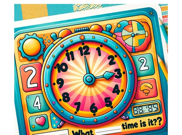 Czas- klasa 1. Karty pracy.