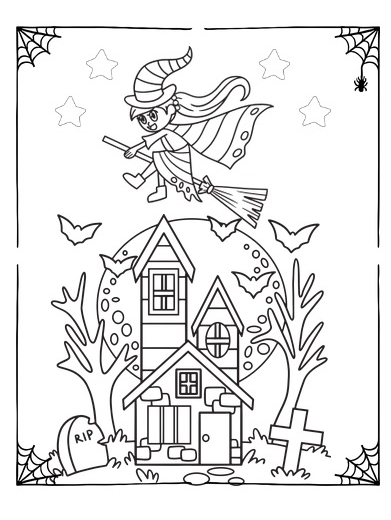 Halloween - kolorowanka (20 stron)