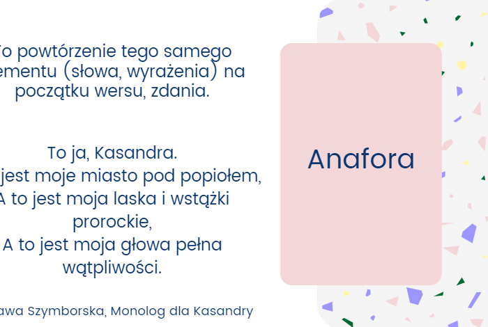 Środki poetyckie - prezentacja