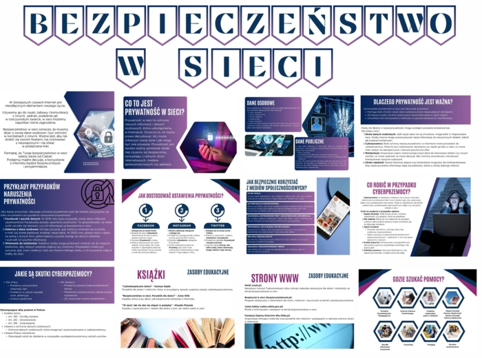 Bezpieczeństwo w sieci - materiały edukacyjne dla uczniów