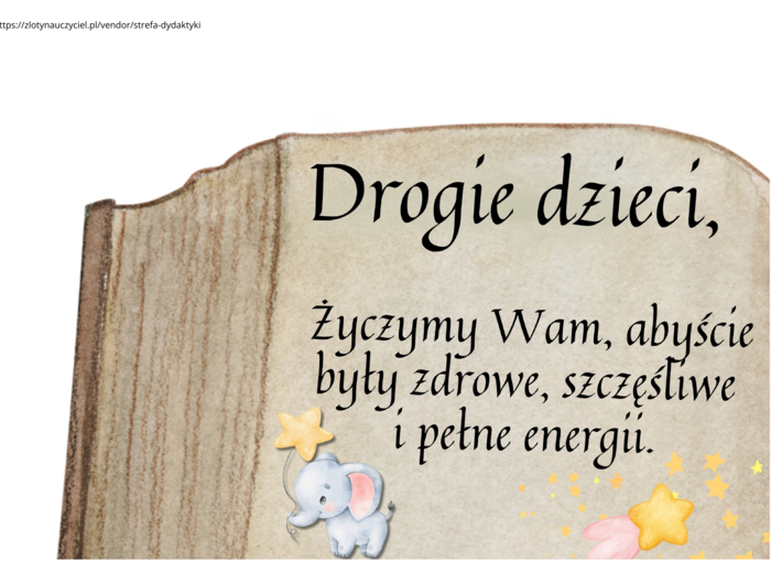 WITAJCIE W NOWYM ROKU PRZEDSZKOLNYM