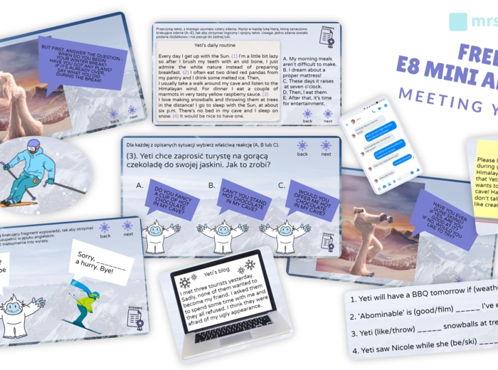Meeting Yeti mini arkusz e8
