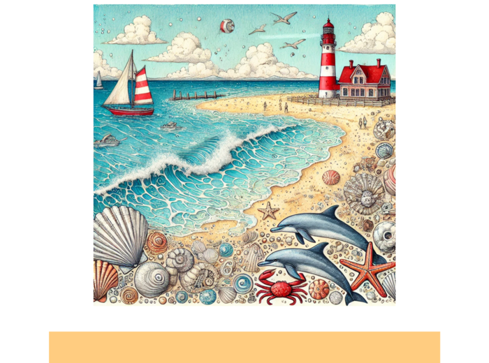 Kolorowe plakaty. Różne ekosystemy. Las, Jezioro, Góry, Łąka, Morze.