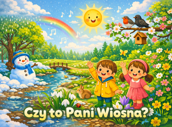Piosenka dla dzieci | Żegnaj Pani Zimo po polsku| wav+mp3 +podkład | piosenka na wiosnę