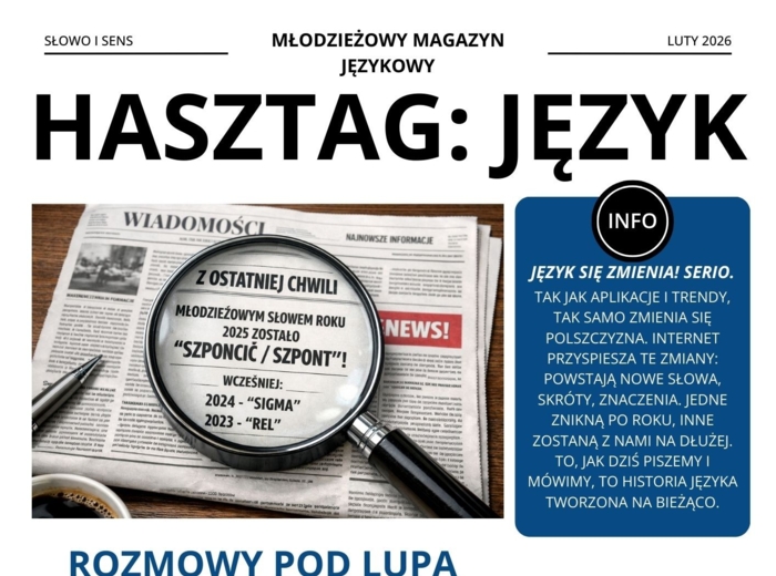Hasztag Język  - MDJO