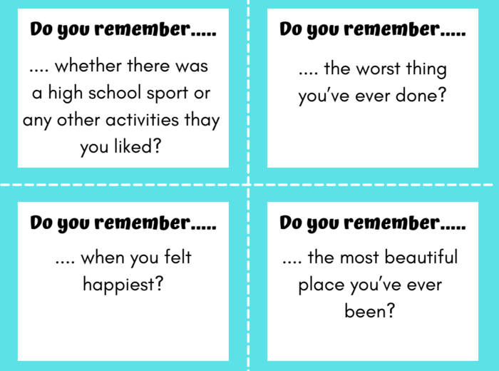 DO YOU REMEMBER? – gra konwersacyjna w języku angielskim