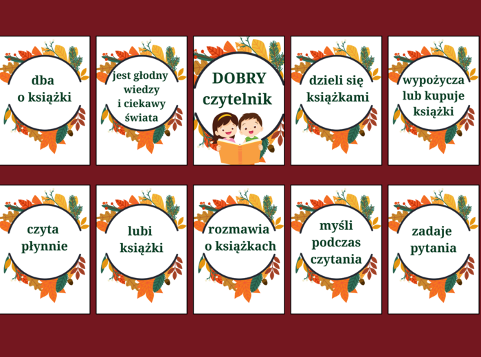 DOBRY CZYTELNIK – biblioteka – gazetka – wersja pionowa