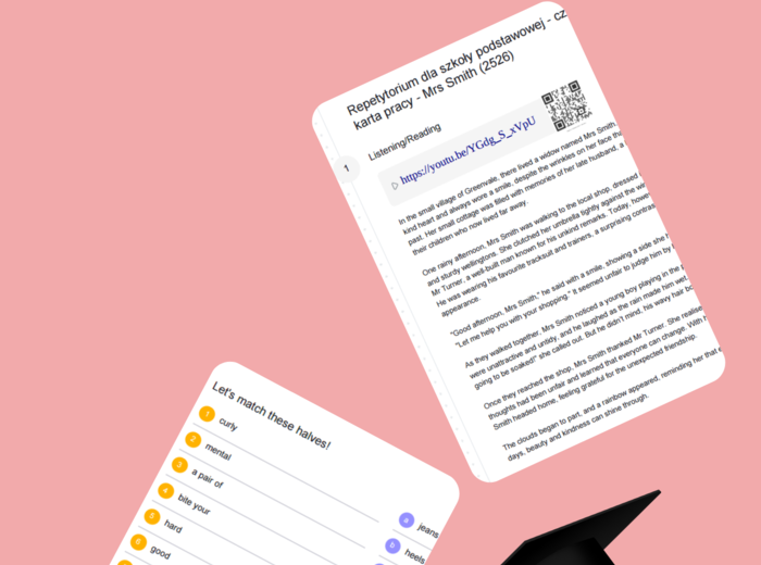 Repetytorium dla szkoły podstawowej cz. 1 (Pearson) – Unit 2 – karta pracy