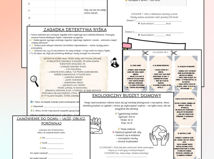 Rewalidacja, terapia, korekcyjno-kompensacyjne 4-8