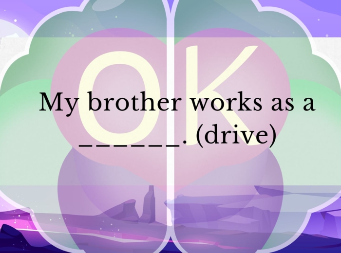 Word Formation – Level A2