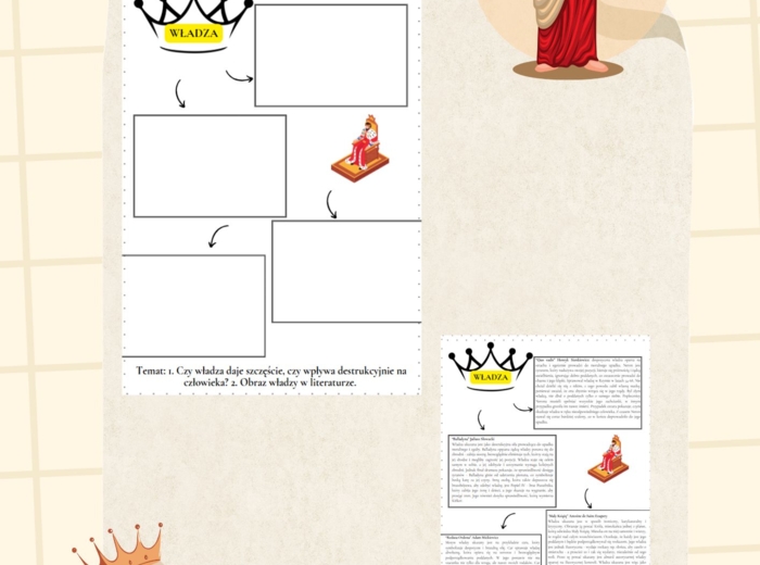 Motyw władzy + odpowiedzi egzamin ósmoklasisty, język polski