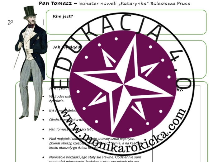 Charakterystyka bohatera noweli B.Prusa "Katarynka"