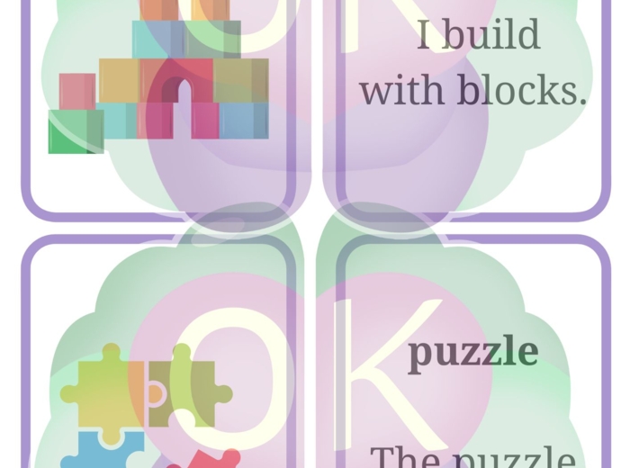 Flashcards: Body Parts • Food • Toys