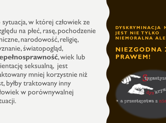 STEREOTYPY I STYGMATYZACJA OSÓB CHORYCH PSYCHICZNIE I DYSKRYMINOWANYCH