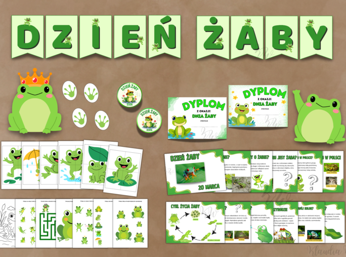 DZIEŃ ŻABY - ZESTAW