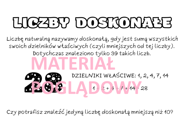 GAZETKA - ciekawe liczby. Matematyka
