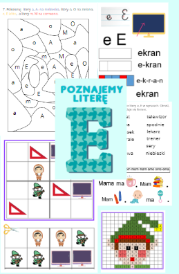 LITERA E - KARTY PRACY