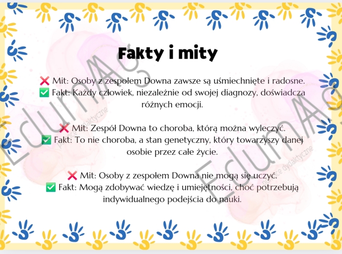 Światowy Dzień Zespołu Downa 21 marca