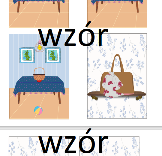 Przyimki - karty obrazkowe